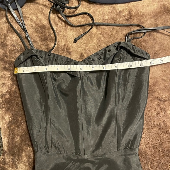 VTG Betsey Johnson Gemmed Halter Dress - Picture 7 of 7